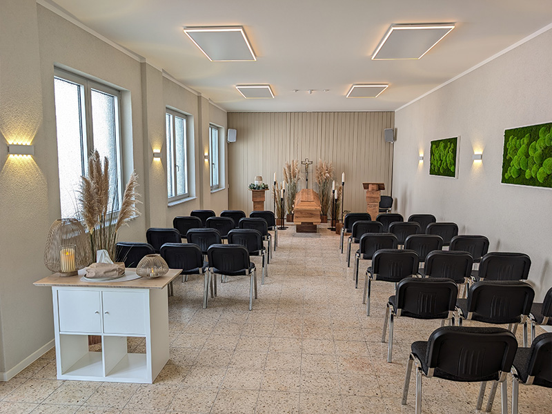 Bestattungen Becker Obernburg - Trauerhalle
